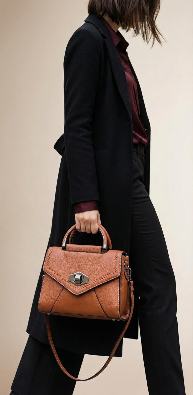 Bronze valenza crossbody bag