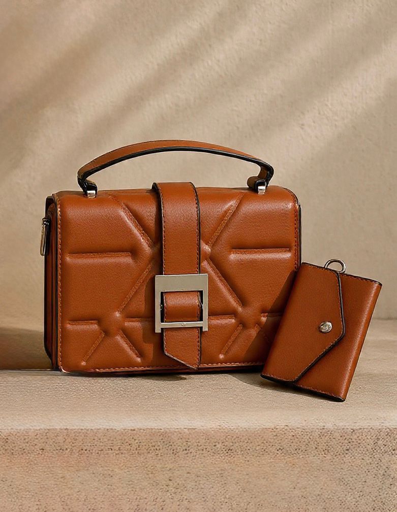 Bronze Symmetry classic cross body bag