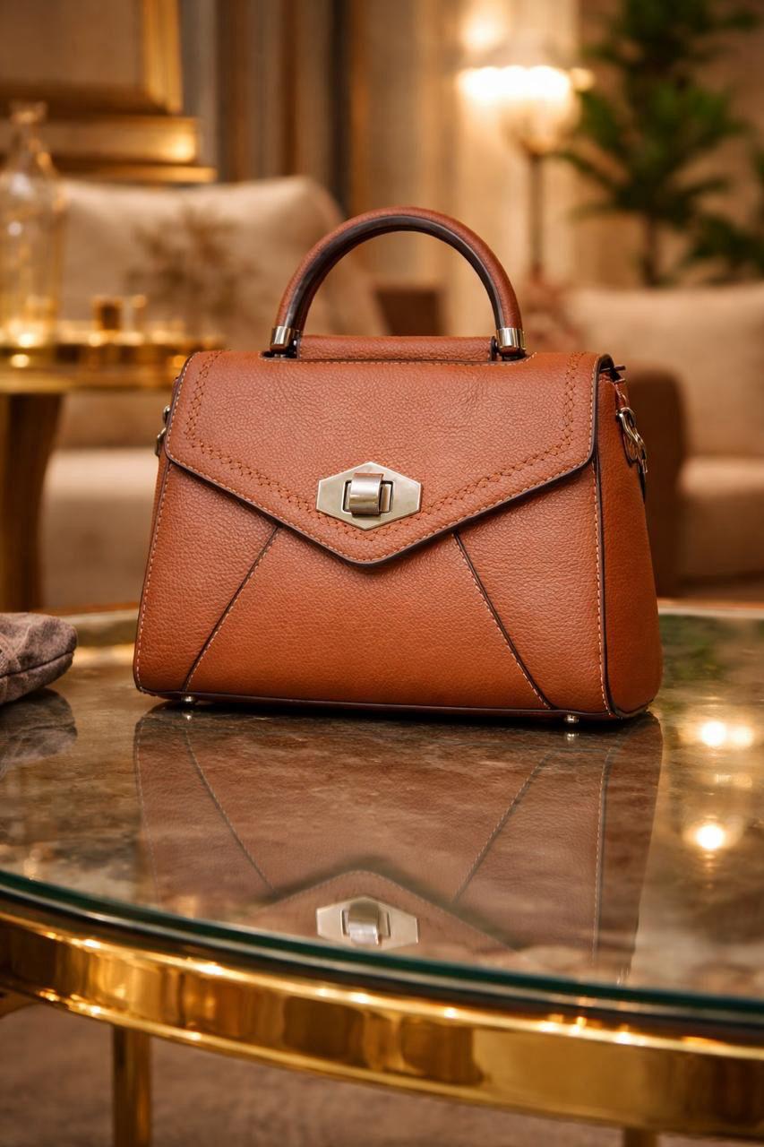 Bronze valenza crossbody bag